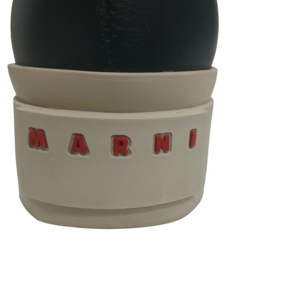 Marni Pablo Mary-Jane Sneakers in Black Nappa Calf Leather - Picture 11 of 11